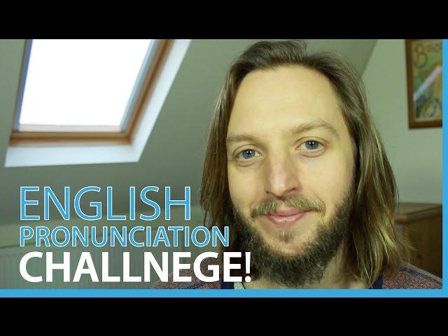 English Pronunciation (Poem) Challenge