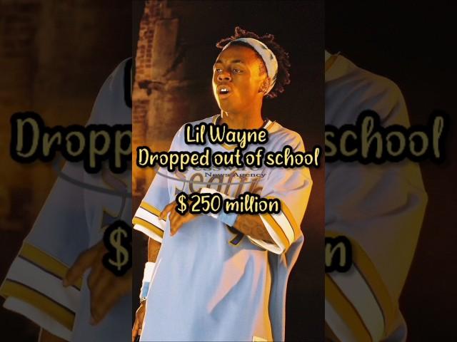 Rappers who dropped out of school #hiphop #rap #rapculture #lilwayne #nbayoungboy #roddyricch