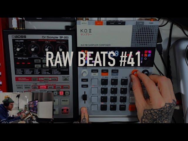 NervousCook$ - RAW Beats #41 - Making A Beat With The TE EP-133 K.O.II And Vinyl