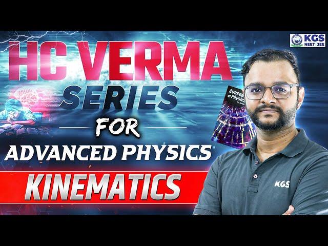 HC Verma | Kinematics | JEE 2026 | HC Verma Series for JEE | Physics By RG Sir
