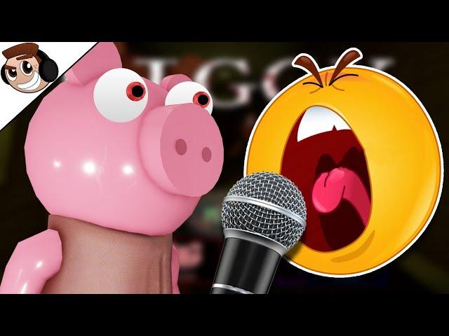 Roblox Piggy, but I voice all the sound effects