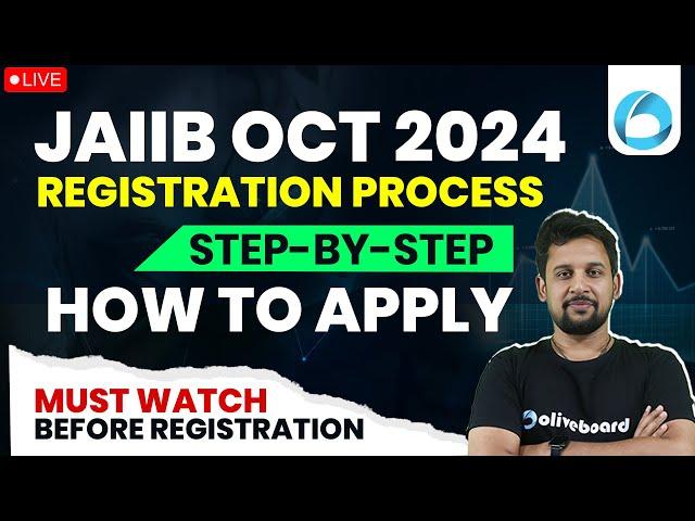 JAIIB Registration 2024 Oct Exam | Step By Step Complete JAIIB Registration Process | JAIIB Oct 2024