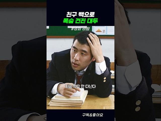 친구 빽으로 목숨 건진 대두 #바람