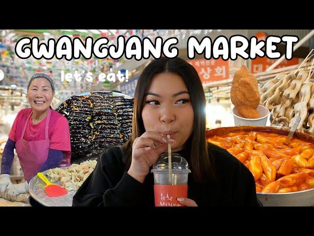 Gwangjang Market - Korean Street Food Tour 