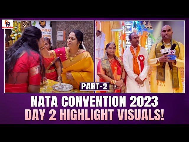 NATA Convention 2023 Day 2 Highlight Visuals Part 2 | #NATAConvention2023 | Desiplaza TV USA