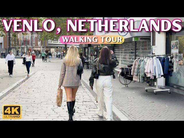 Explore Venlo 4k City View |  Netherlands Walk Tour [With Captions]