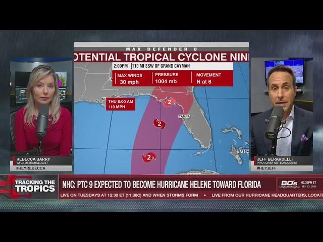 Where is Helene headed? Potential storm to impact Florida as a hurricane | Tracking the Tropics