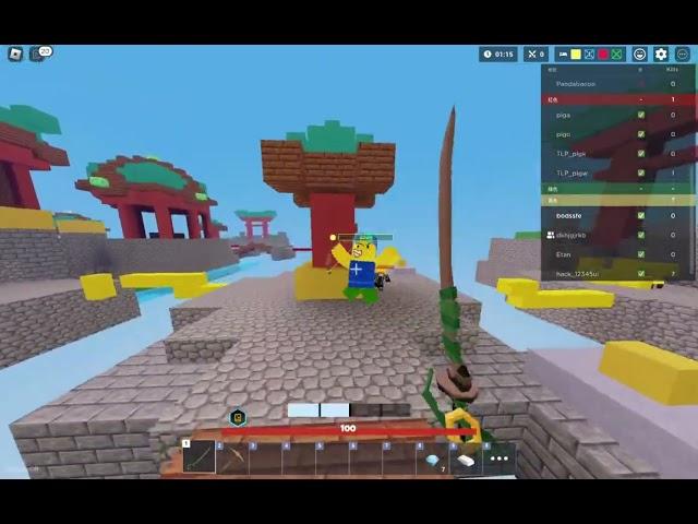 【Roblox bedwars】200訂閱特別篇!挑戰三連勝!