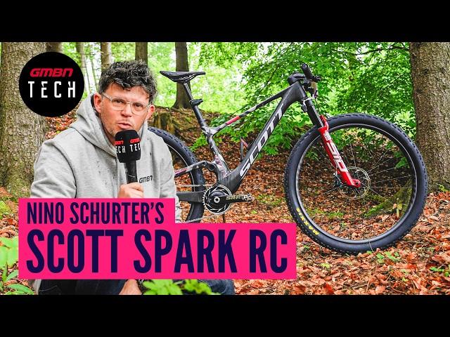 A Bike Fit For The GOAT! | Nino Schurter's Scott Spark RC