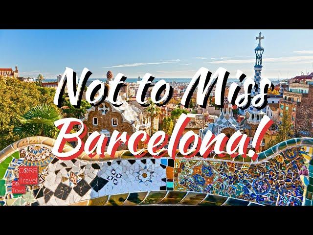 TOP 10 Things to Do in Barcelona 2024  on Barcelona FIRST TIME Travel