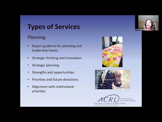 ACRL Presents: Consulting Services for Academic Libraries