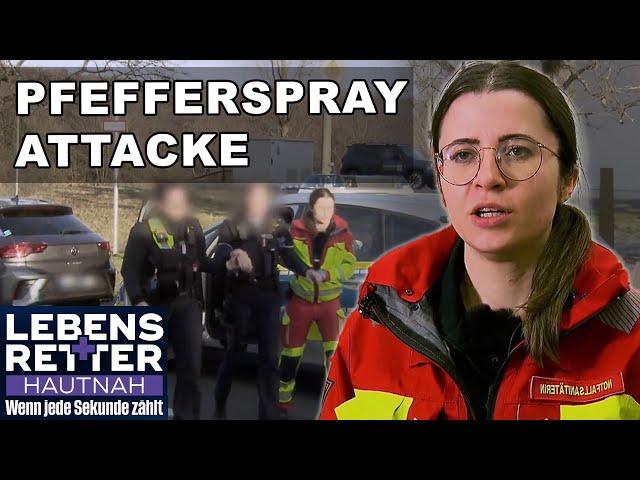 Pfefferspray trifft Polizistin: Verfolgungsjagd mit Folgen! | Lebensretter hautnah | SAT.1