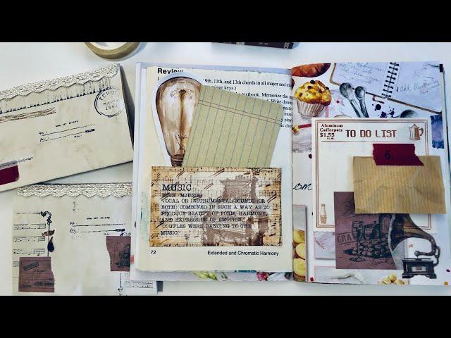 Craft With Me - Junk Journal Entry - Your Creative Studio Unboxing