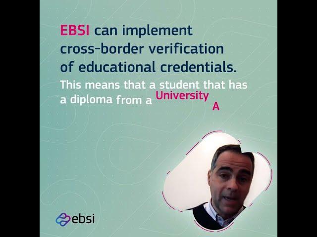 EBSI Diploma Use Case explained