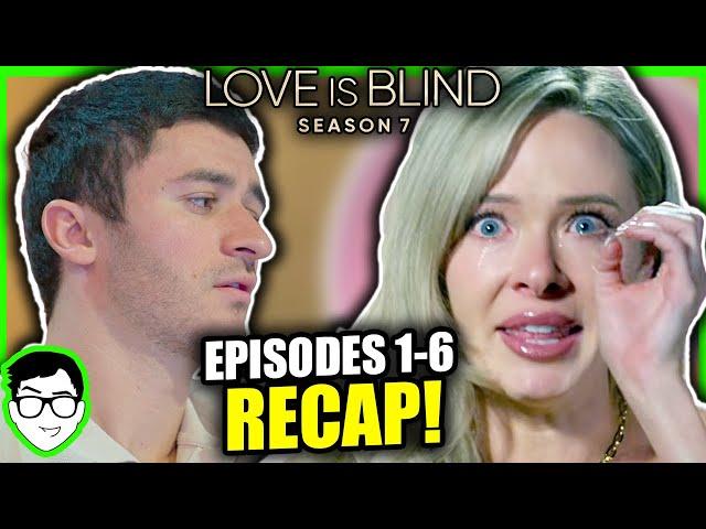 WHO GETS ENGAGED?! | Love Is Blind Season 7 REVIEW + RECAP! | Episodes 1-6 | Leo, Brittany, Hannah