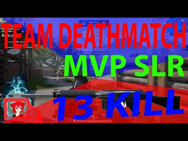 Player Unknown Battleground Mobile PUBG Mobile PUBGM Team Deathmatch 13 Kill Using SLR Self Loading