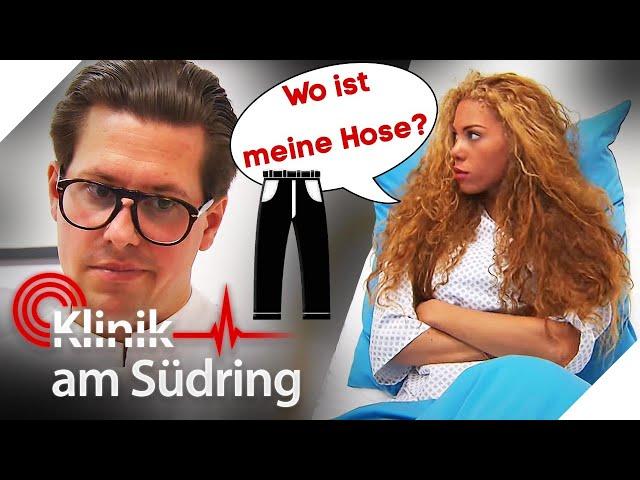 "Wo ist sie?" Freddy Seehauser genervt von der "dämlichen" Hose  | Klinik am Südring | SAT.1