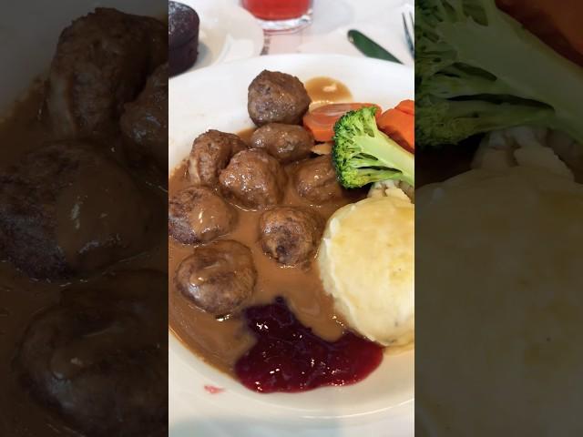 Ikea Favourite Swedish Meatballs #shorts