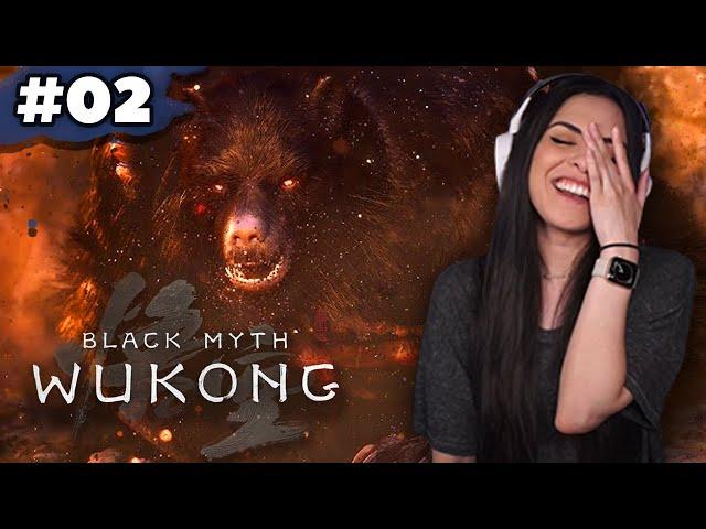 THE CUTEST BOSS IN WUKONG | Black Myth: Wukong - Part 2 | Black Bear Guai Boss (Full Playthrough)