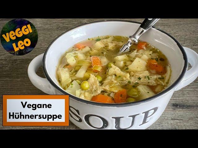 Vegane Hühnersuppe | Erkältungssuppe