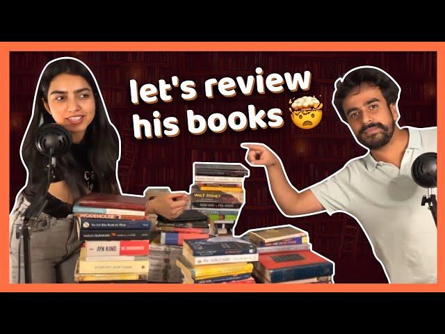 Vaani Reviews Vaibhav's Book Collection