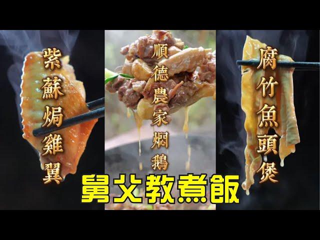 【烹飪食譜】聖誕快樂！布包豆腐燜鯇魚｜紫蘇焗雞翼｜腐竹魚頭煲｜冬至必備：順德農家燜鵝｜紫蘇田螺燜鴨｜獨蒜燒肉塘虱煲｜粵菜｜烹飪教學（粵語中字）