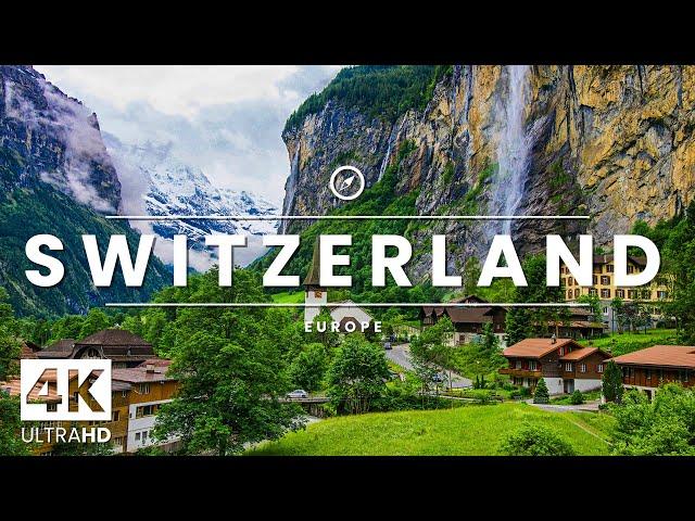 SWITZERLAND Nature 4K UHD - Exciting World 4K - Ambience Relaxing Music