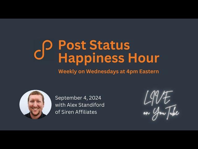 Post Status Happiness Hour