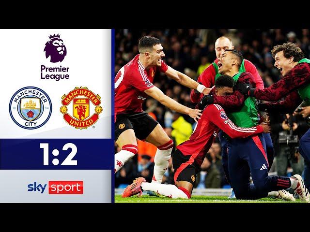 United dreht Manchester-Derby! | Manchester City - Manchester United | Premier League 2024/25