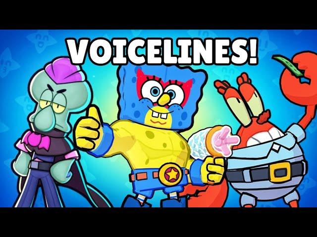 If Every SpongeBob Skin Had Voicelines in Brawl Stars!