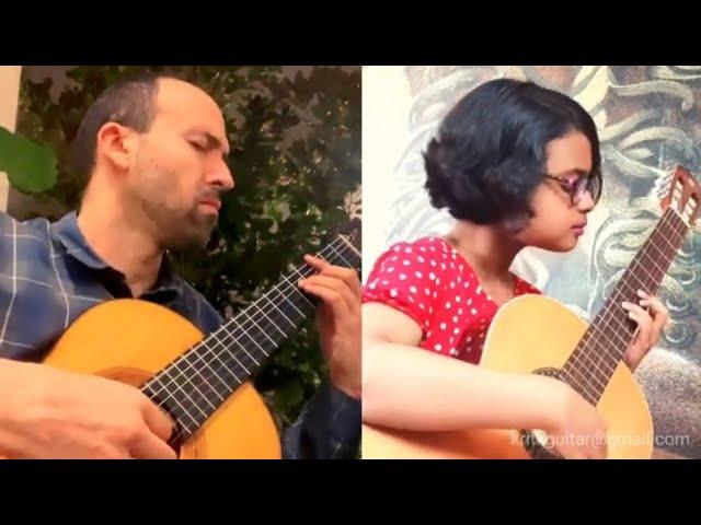 Pensando en Ti - Guitar Duet (Eduardo Díaz / Prakritee Chakraborty)