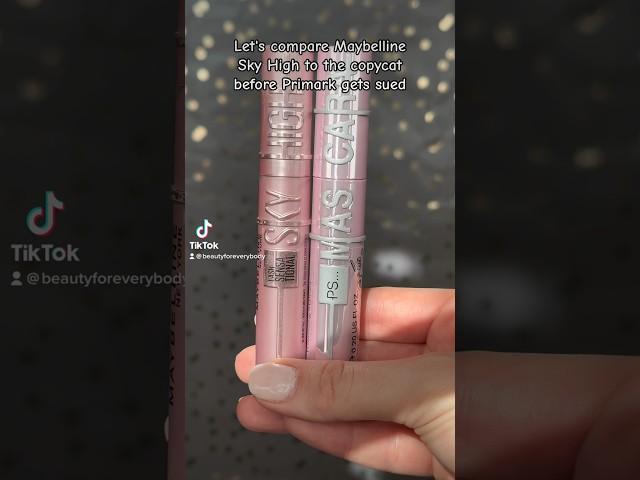 Maybelline vs Primark Sky High Mascara