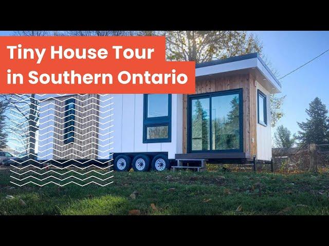 Tiny Home Tour - South Ontario Tiny Home on Wheels Built by Tiny Spaces