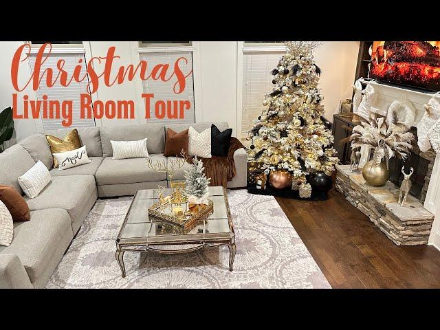 Christmas Living Room Tour | How To Decorate For The Holidays | Christmas Decorating Ideas