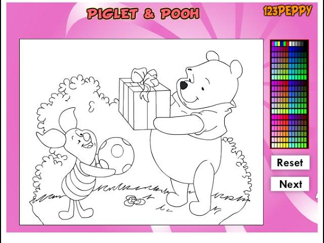 Winnie The Pooh Coloring Pages - Disney Online Coloring Pages For Kids