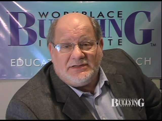 Dr. Gary Namie on Workplace Bullying: What it is and is not