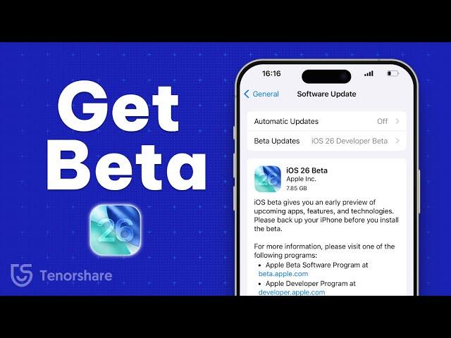 How to Download iOS 26 Beta - Developer Beta Profile Download [FREE & No PC]
