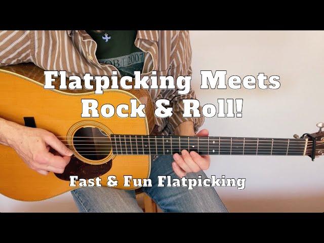 Rock & Run – Fun Flatpicking Exercise for the G Run