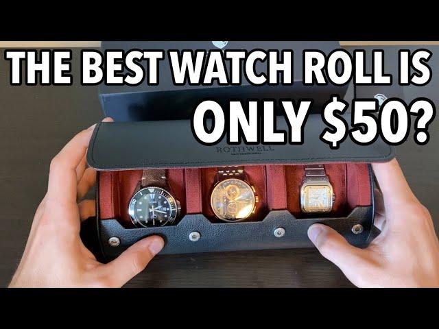 ROTHWELL WATCH ROLL REVIEW, THE PERFECT TRAVEL CASE!