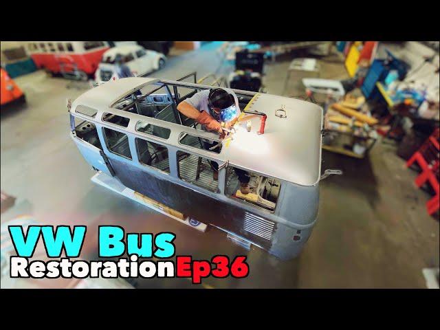VW Bus Restoration - Episode 36 - Finally some paint! | MicBergsma