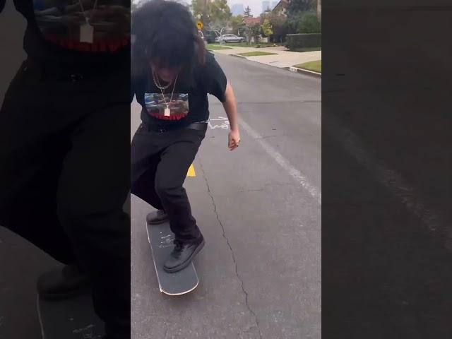 BLP Kosher Showing off his Skating Moves