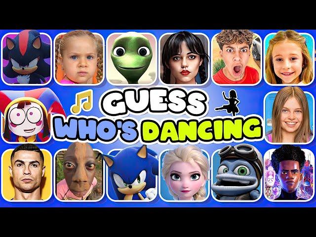 Who Is DANCING & Who is SINGING?| Wednesday, King Ferran, Salish Matter, Diana, Sonic the hedgehog 3