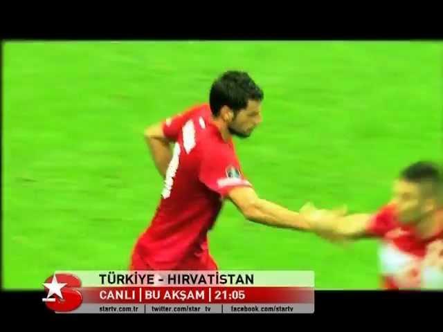 Türkiye - Hırvatistan avrupa şampiyonası maçı