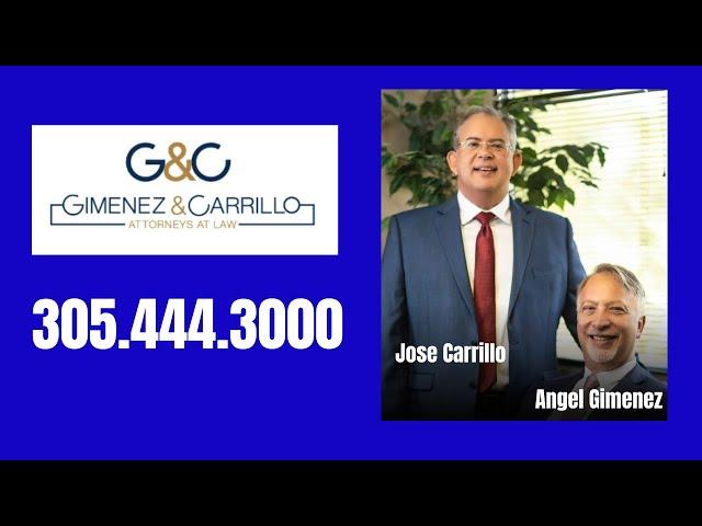 Gimenez And Carrillo Personal Injury Lawyers Miami