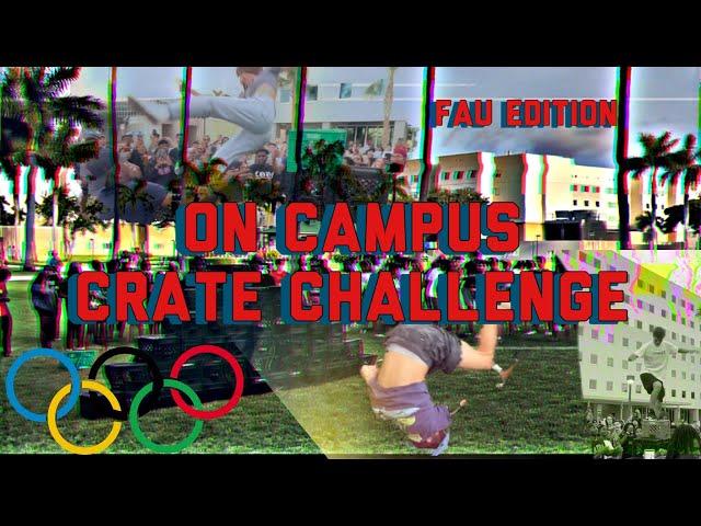 FUNNY CRATE CHALLENGE | COLLEGE EDITION | FAU