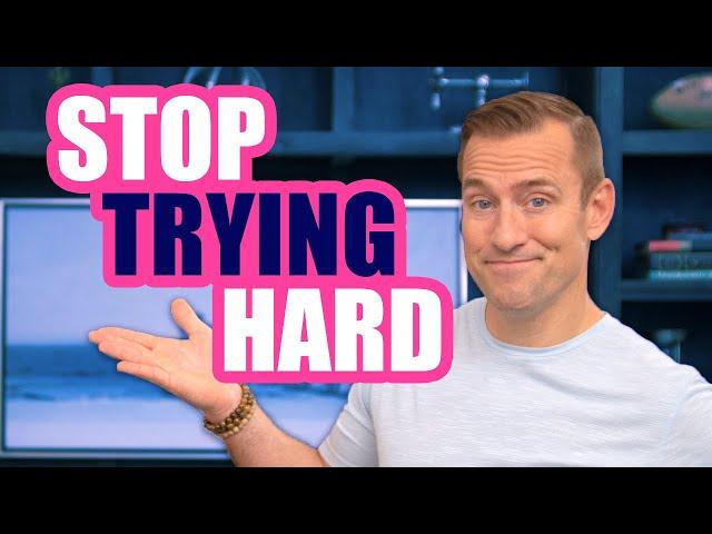 Why Men Are VERY ATTRACTED to Women Who Don't Try Hard! | Dating Advice for Women by Mat Boggs