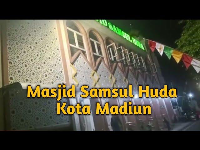 Menghadiri Kajian Ilmiah bersama keluarga Cipto Sentono Di Masjid Samsul Huda Madiun