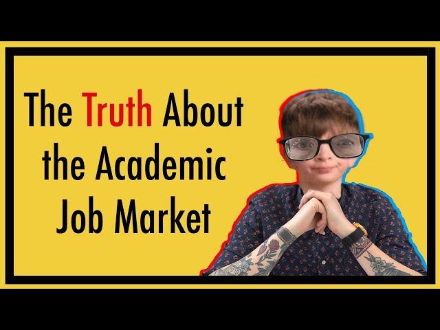 The Truth About the Academic Job Market + Alt-Ac Careers #academia #phd #jobmarket #gradschooltips