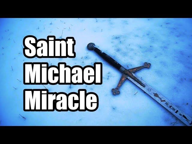 Incredible Miracle: U.S. Marine Saved by Saint Michael