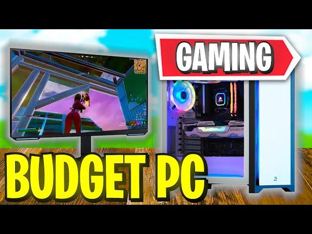 The BEST BUDGET Gaming PC FOR FORTNITE! (HIGH FPS!)